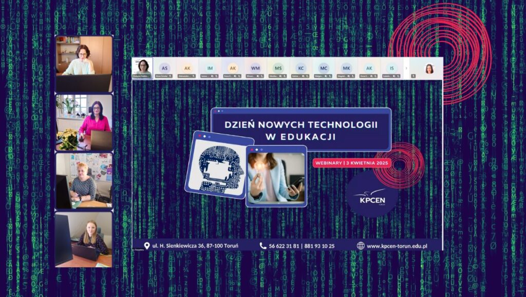 Dzień Nowych Technologii w Edukacji - relacja. Grafika wydarzenia