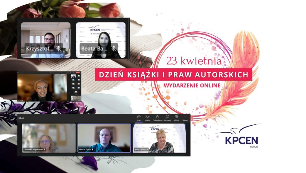 23 kwietnia - Dzień Książki i Praw Autorskich - wydarzenie online