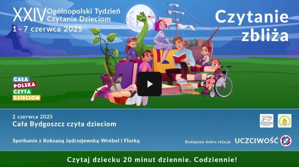 Grafika - XXIV Ogólnopolski Tydzień Czytania Dzieciom