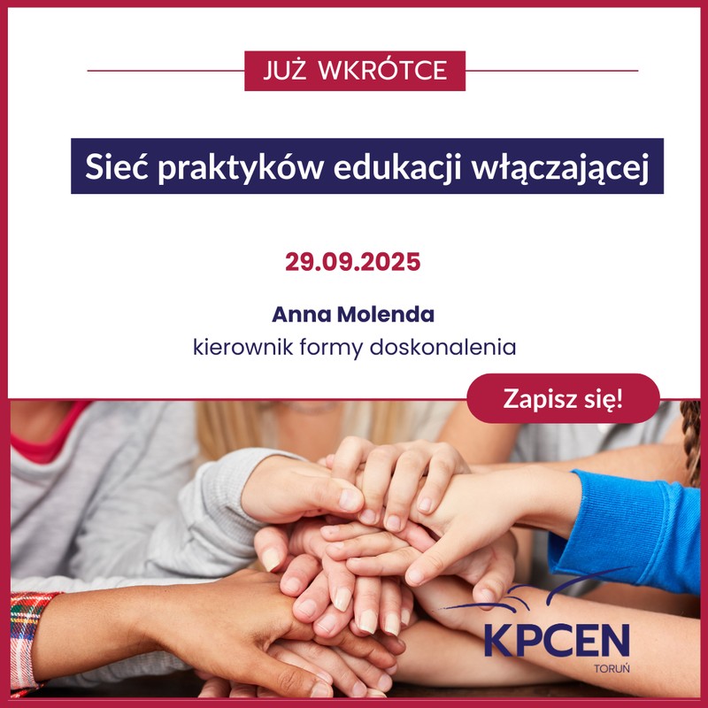 Baner Sieć praktyków edukacji włączającej