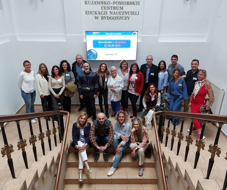 Wizyta studyjna nauczycieli z Hiszpanii w KPCEN w Bydgoszczy