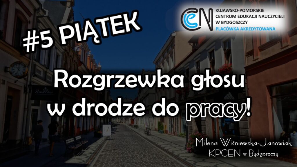 Grafika - audycja - Rozgrzewka głosu w drodze do pracy