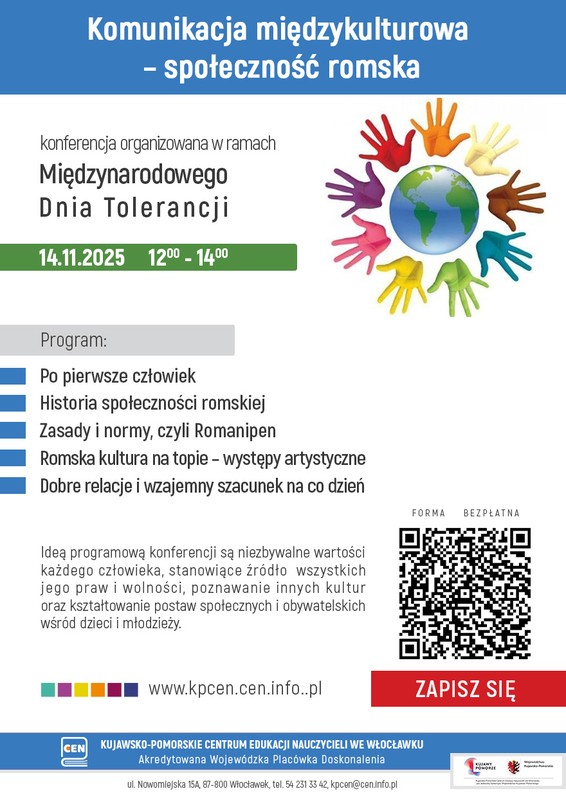 Plakat - Międzynarodowy Dzień Tolerancji