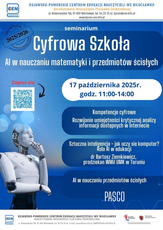 Plakat - Cyfrowa szkoła