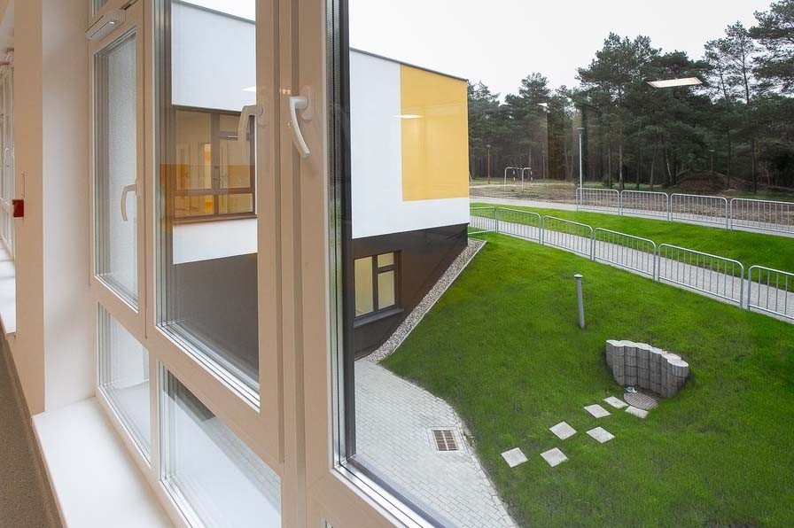 Nowo wybudowane warsztaty