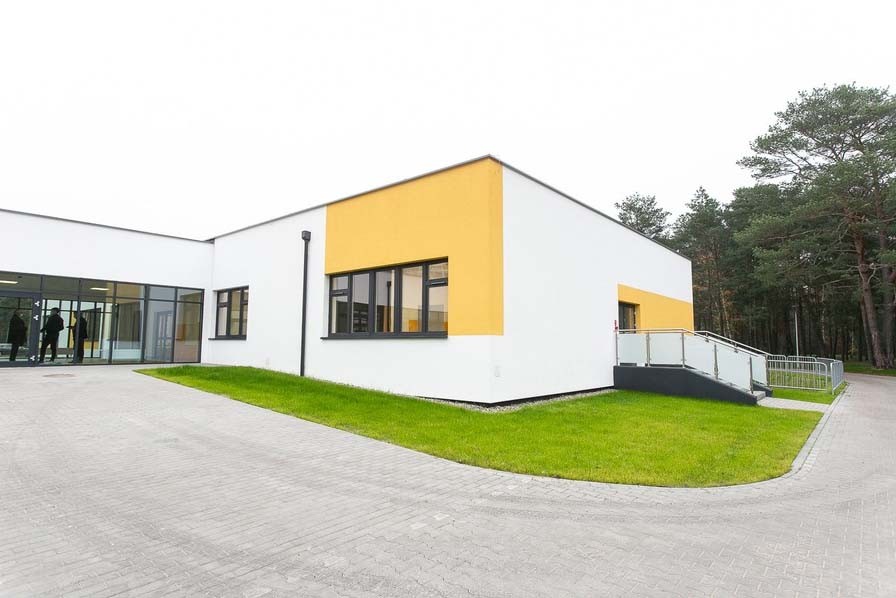 Nowo wybudowane warsztaty