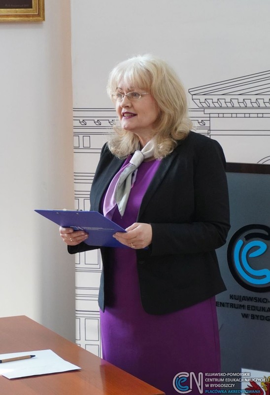 Wicedyrektor KPCEN w Bydgoszczy Violetta Panfil-Smolińska