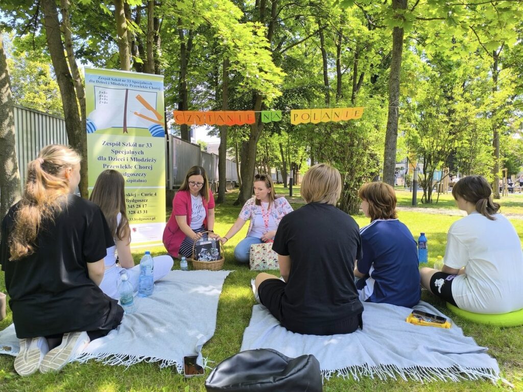 Rozmowa o akcji Czytanie na polanie