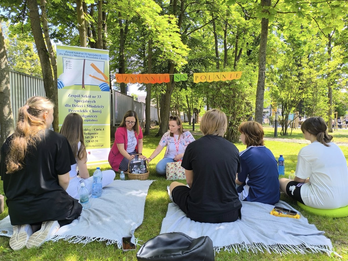 Rozmowa o akcji Czytanie na polanie