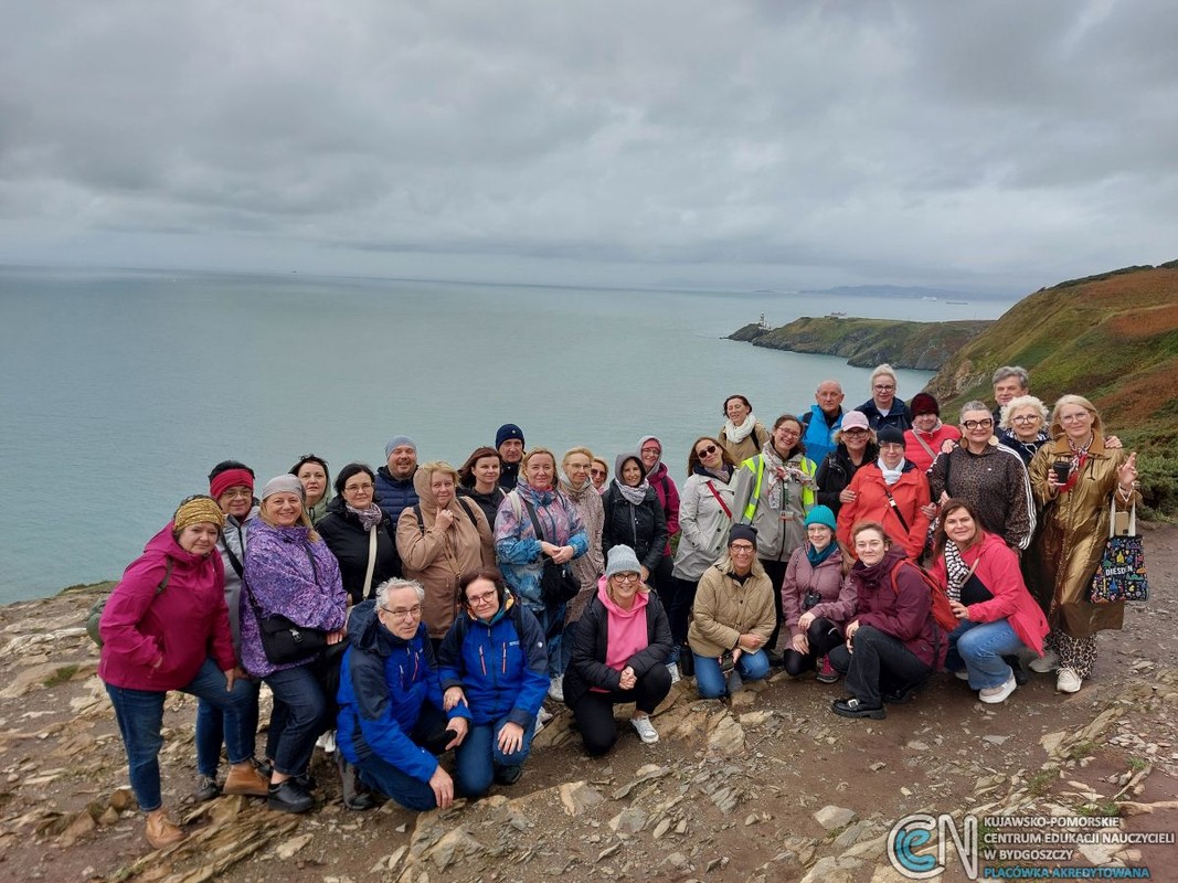 Uczestnicy wizyty studyjnej w Irlandii