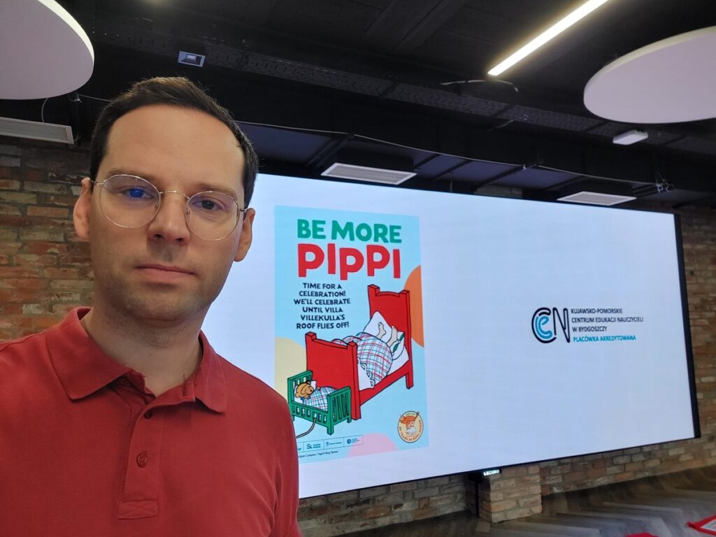 Piotr Szczepańczyk, nauczyciel konsultant KPCEN w Bydgoszczy