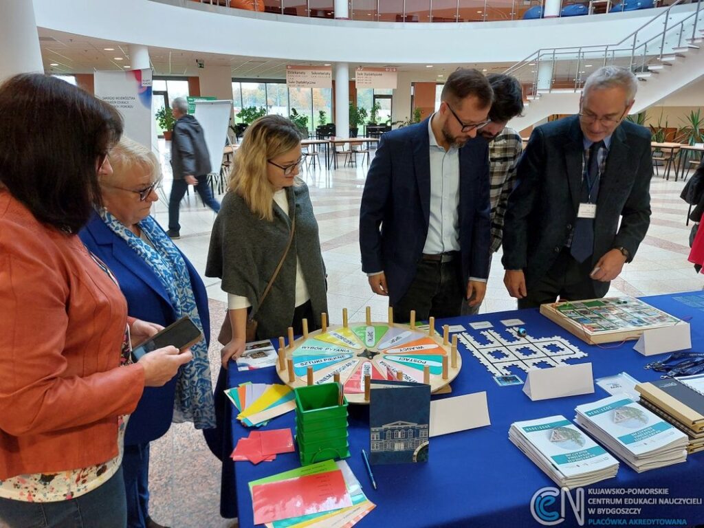 Goście specjalni przy stoisku