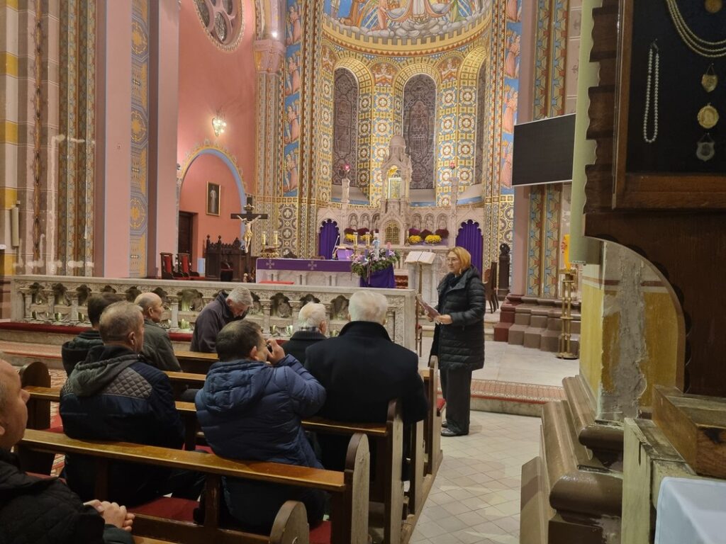 Prelekcja w kościele p.w. Zwiastowania NMP w Inowrocławiu - zdj. własne parafii