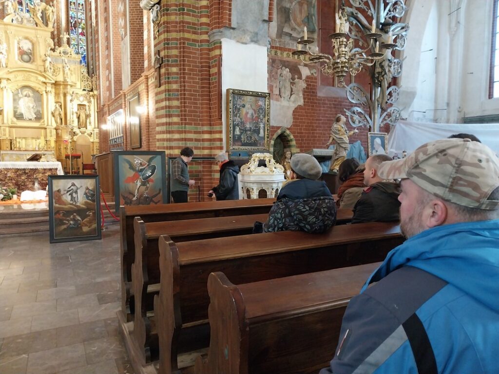 Prelekcja w kościele św. Jakuba w Toruniu - zdj. własne parafii