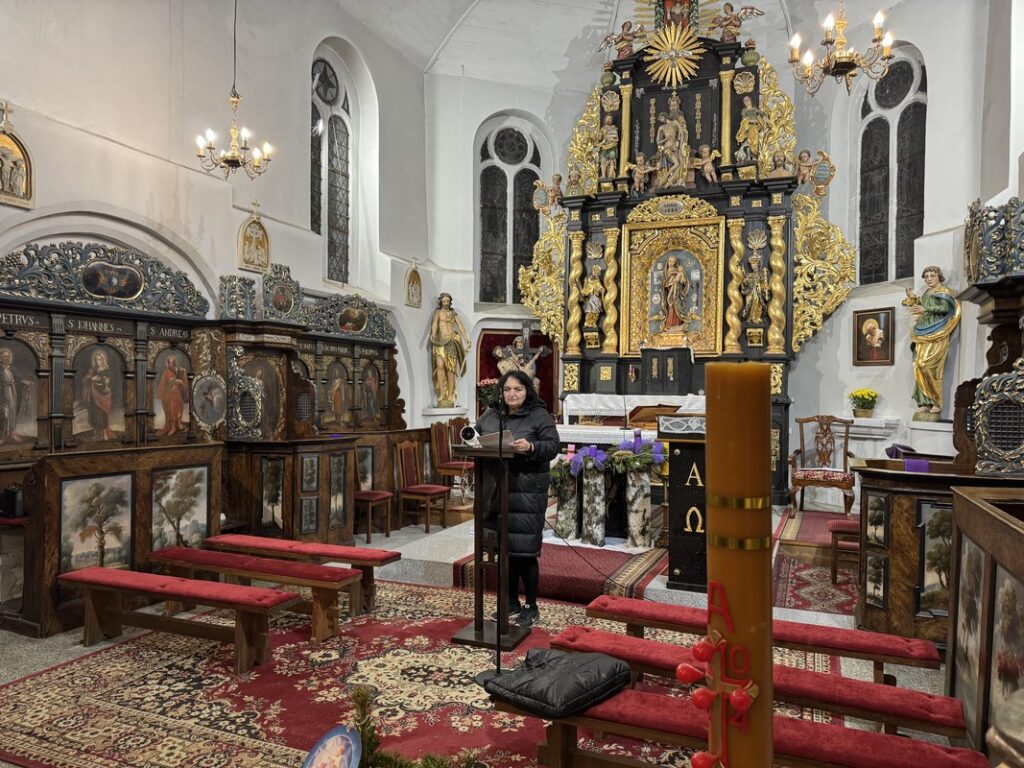 Prelekcja w kościele św. Jana Chrzciciela i św. Jana Ewangelisty w Świerczynkach - zdj. własne parafii