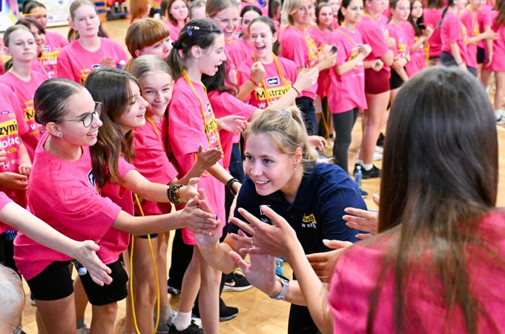 Mistrzynie w szkołach, fot. Paweł Skraba