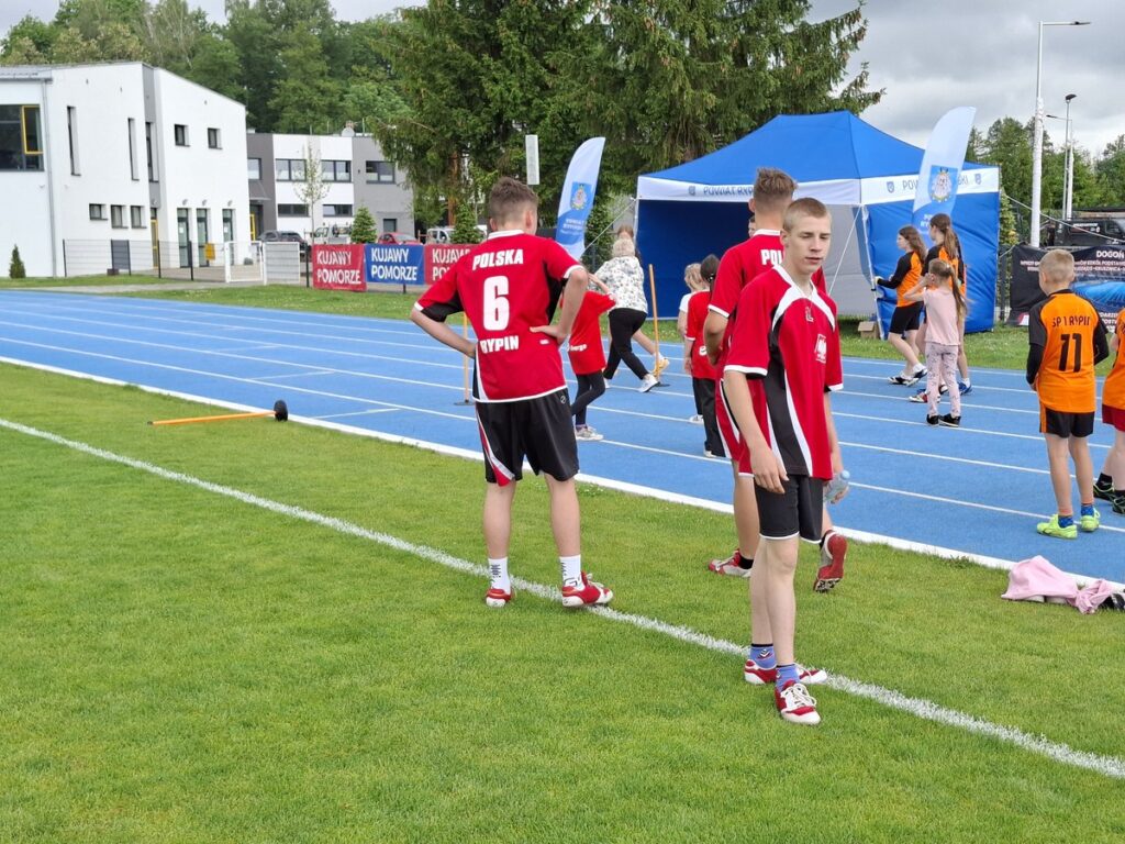 Zawodnicy z SP 3 Rypin