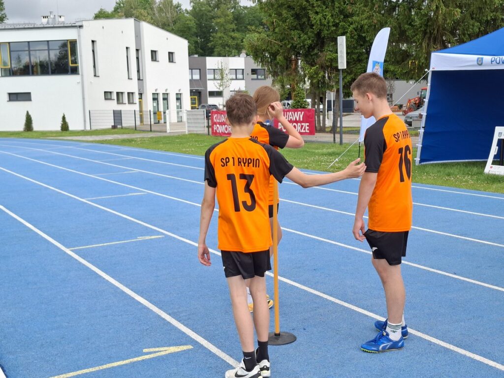 Zawodnicy z SP 1 Rypin