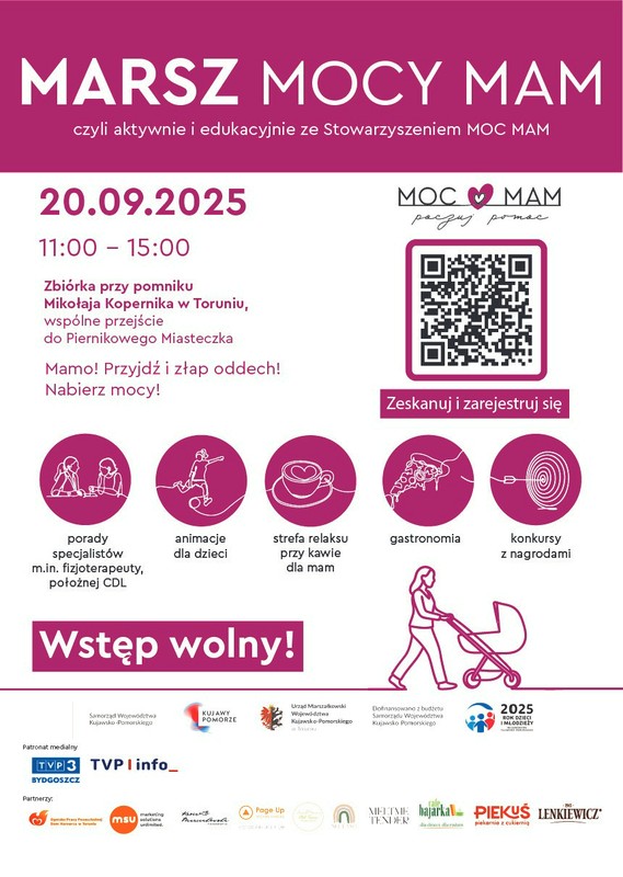 Plakat - Marsz mocy mam