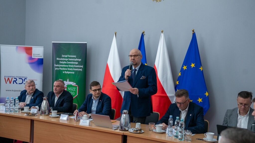 Prezydium K-P WRDS podczas posiedzenia K-P WRDS