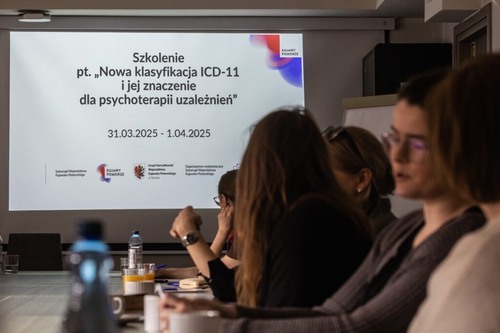 Uczestnicy szkolenia pn. „Nowa klasyfikacja ICD-11 i jej znaczenie dla psychoterapii uzależnień”, fot_Mikolaj_Kuras