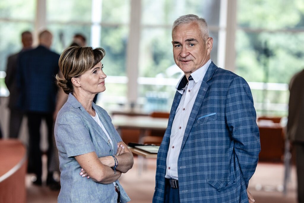 Uczestnicy posiedzenia plenarnego w Mondi Świecie w dniu 07.07.2025 r., fot. B. Marchlewski