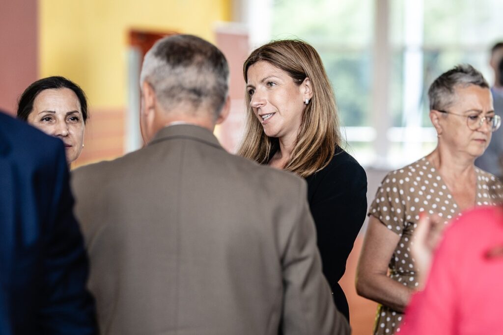 Uczestnicy posiedzenia plenarnego w Mondi Świecie w dniu 07.07.2025 r., fot. B. Marchlewski