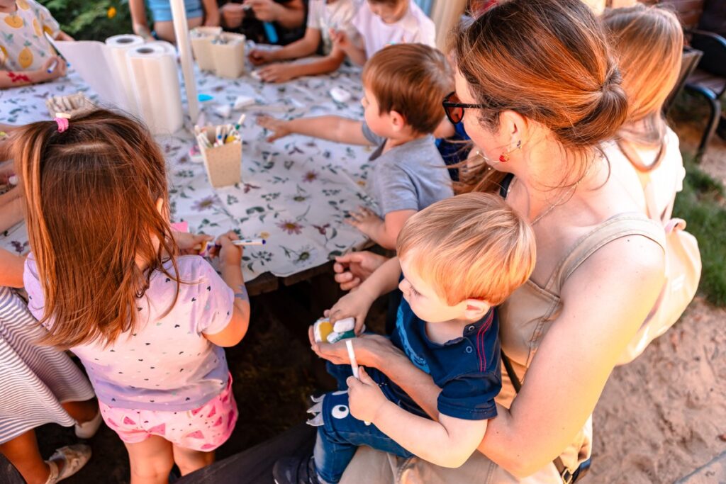 Uczestnicy wydarzenia pn. Marsz Mocy Mam, fot. Kasia Marcinkowska Fotografia