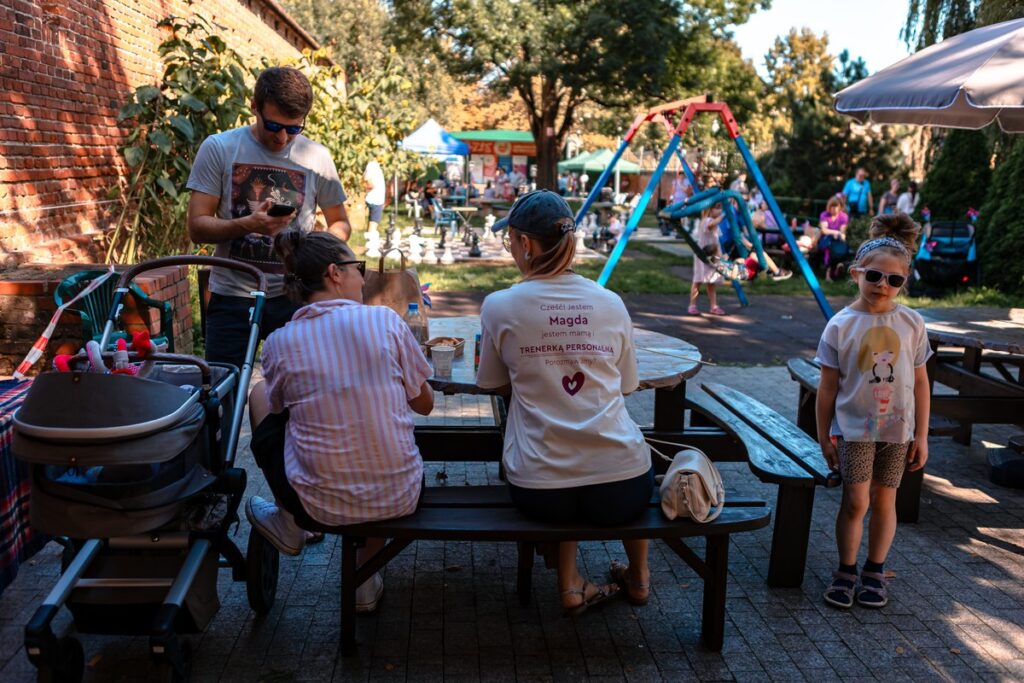 Uczestnicy wydarzenia pn. Marsz Mocy Mam, fot. Kasia Marcinkowska Fotografia