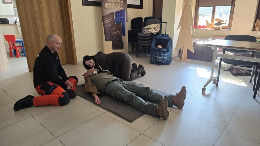 Ocena funkcji życiowych, fot. Emilia Gołąb