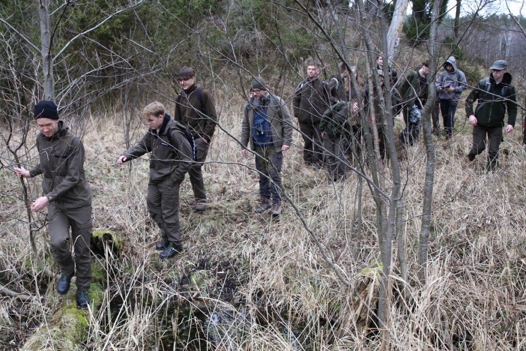 W trakcie wycieczki fot. Rafał Borzyszkowski