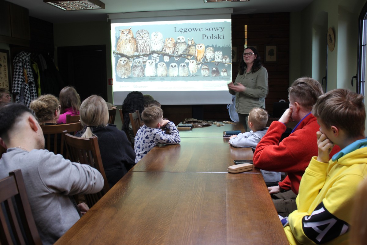 Wykład pn. Sowy bez tajemnic fot. D. Borzyszkowska
