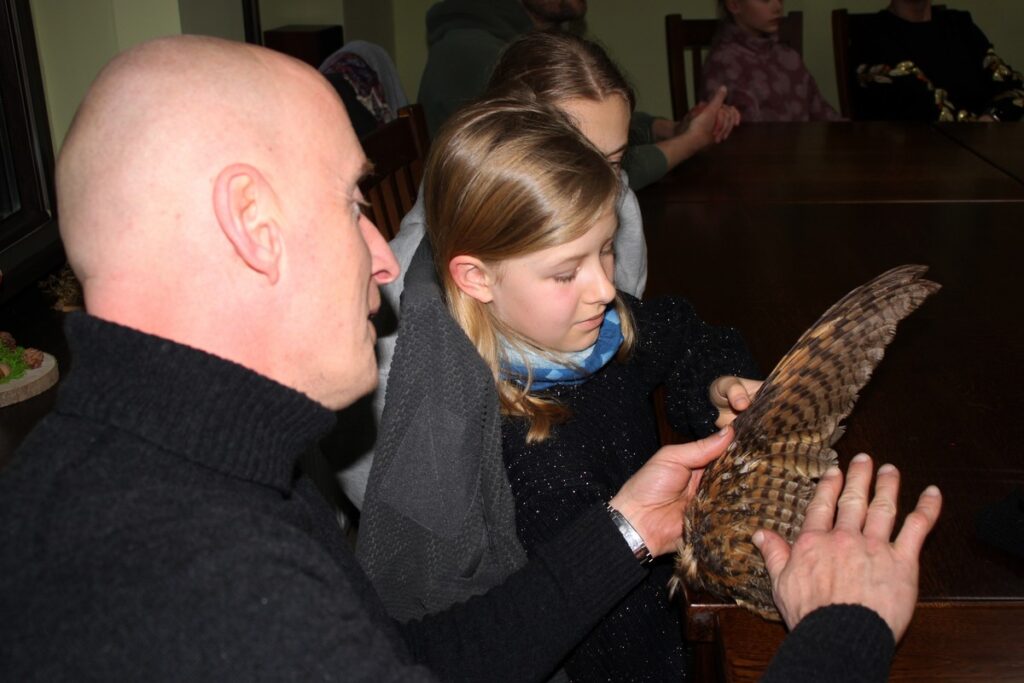Wykład pn. Sowy bez tajemnic fot. D. Borzyszkowska