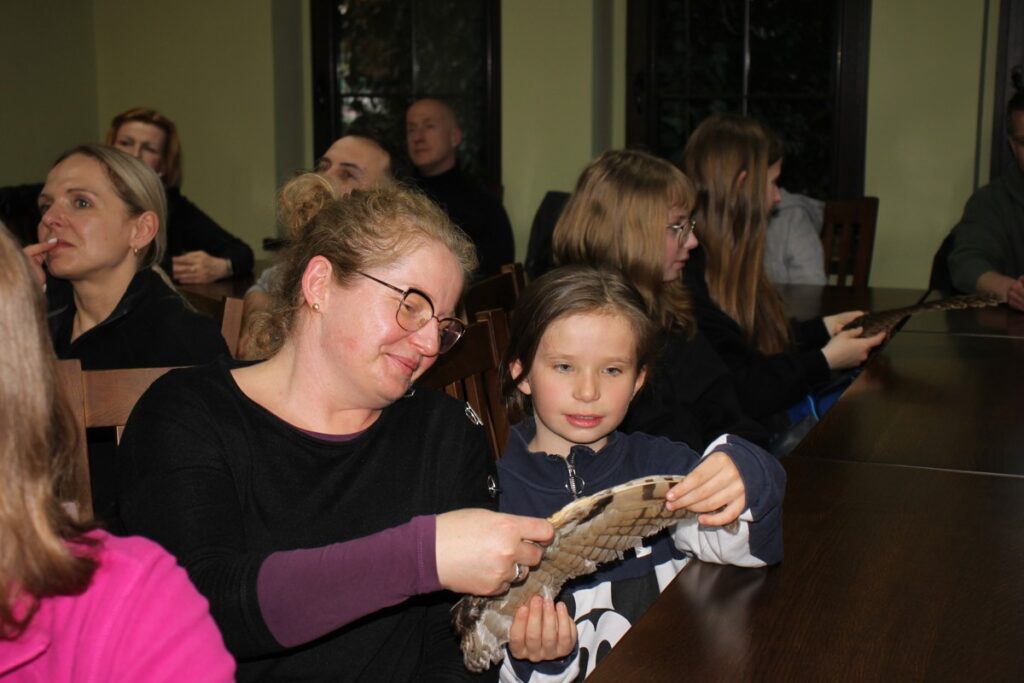Wykład pn. Sowy bez tajemnic fot. D. Borzyszkowska
