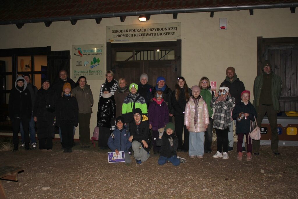 Uczestnicy warsztatów ornitologicznych fot. B. Szamocki