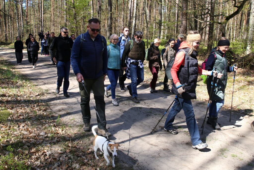 W drodze do rezerwatu przyrody Ustronie Fot. D. Borzyszkowska
