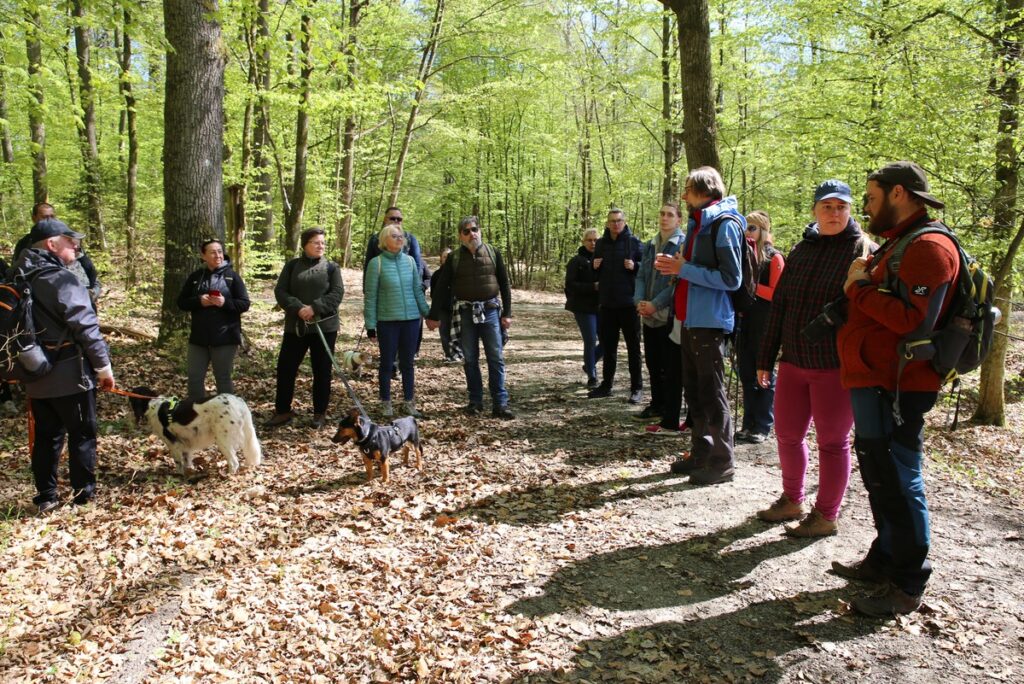 Eskapadowicze przy Rezerwacie przyrody Ustronie Fot. D. Borzyszkowska