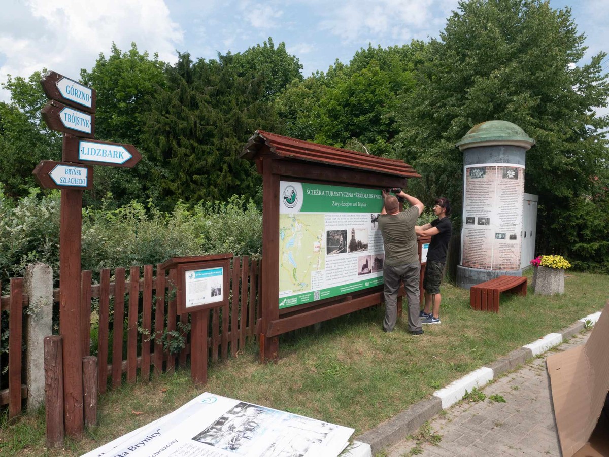 Konserwacja oznakowania GLPK (fot. GLPK)