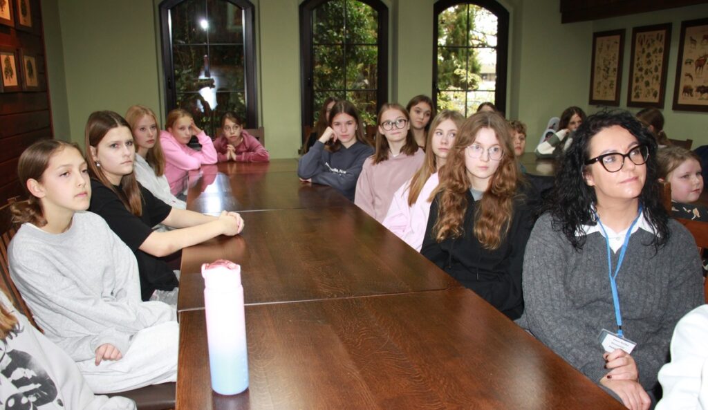 Prelekcja na temat jeży w TPK (fot. M. Kaczmarek)