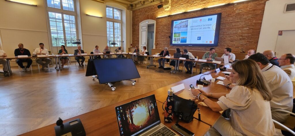 Walne zebranie członków Europejskiej Federacji Dróg św. Jakuba. Tuluza 2025