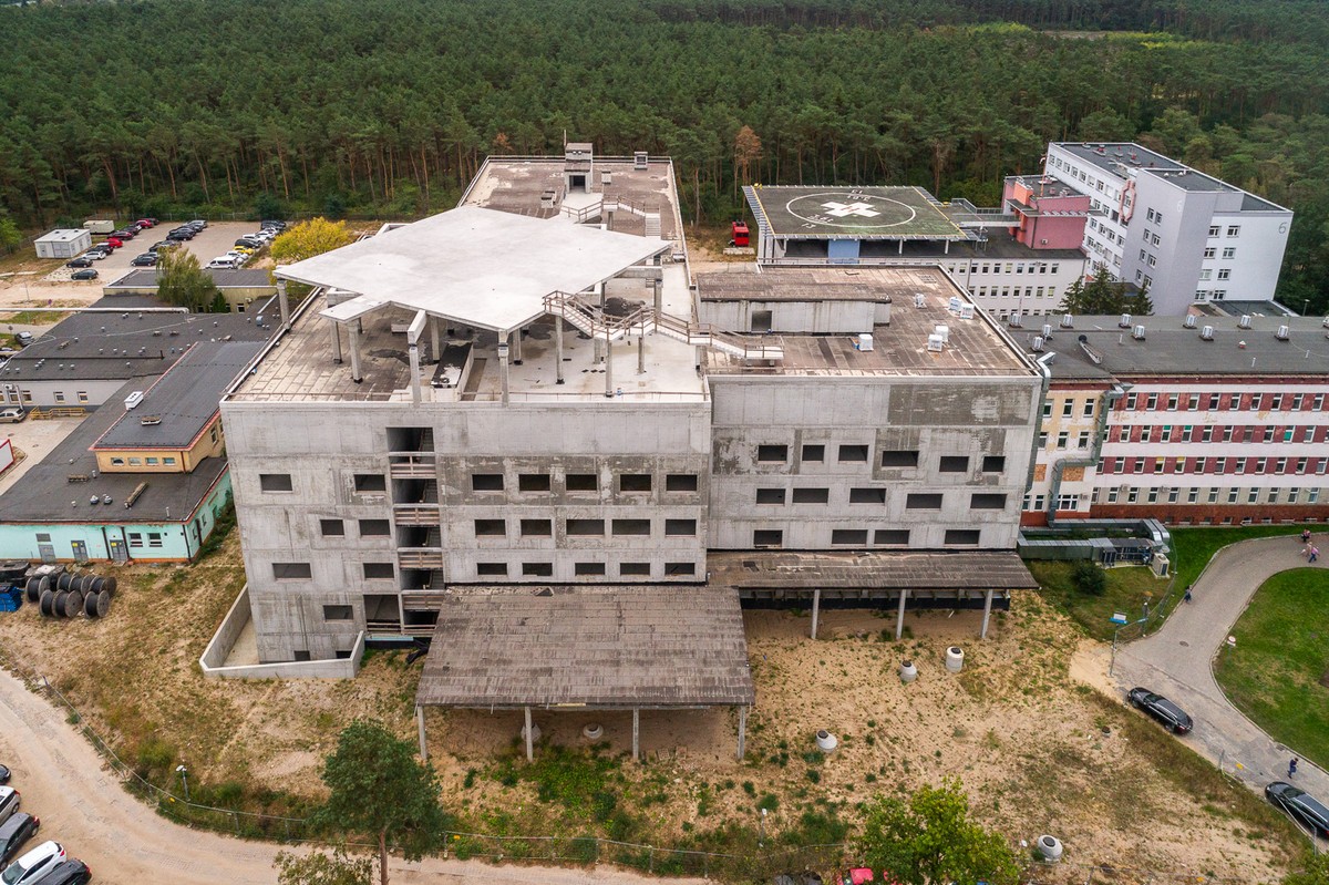 Build expansion of the hospital in Włocławek, photo Szymon Zdziebło/tarantoga for UMWKP