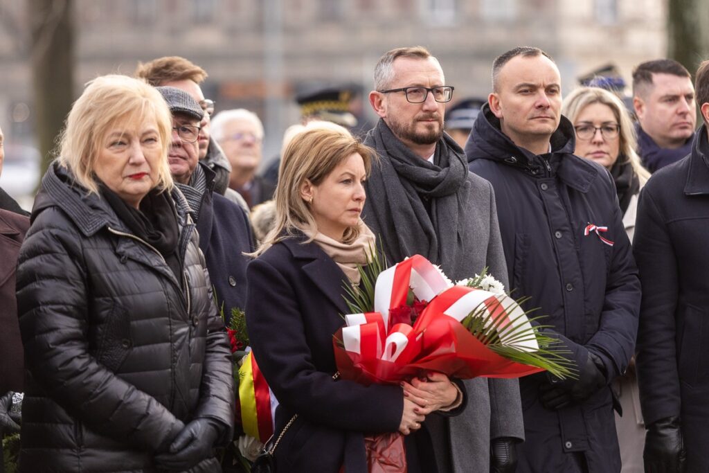 Regional Commemoration of the National Day of the Victorious Greater Poland Uprising, January 5, 2025, Inowrocław, photo by Szymon Zdziebło/tarantoga for UMWKP