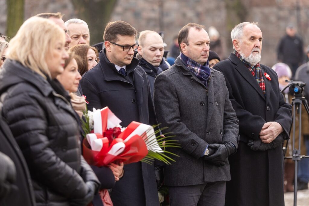 Regional Commemoration of the National Day of the Victorious Greater Poland Uprising, January 5, 2025, Inowrocław, photo by Szymon Zdziebło/tarantoga for UMWKP