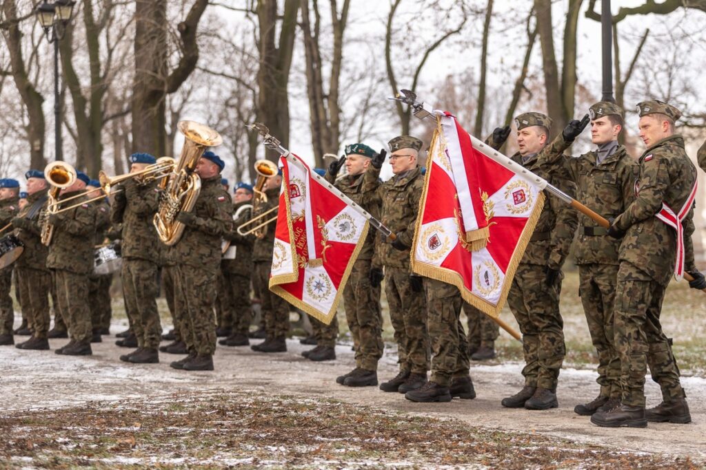 Regional Commemoration of the National Day of the Victorious Greater Poland Uprising, January 5, 2025, Inowrocław, photo by Szymon Zdziebło/tarantoga for UMWKP