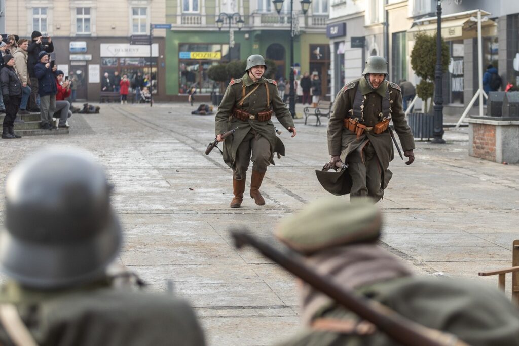 Regional Commemoration of the National Day of the Victorious Greater Poland Uprising, January 5, 2025, Inowrocław, photo by Szymon Zdziebło/tarantoga for UMWKP