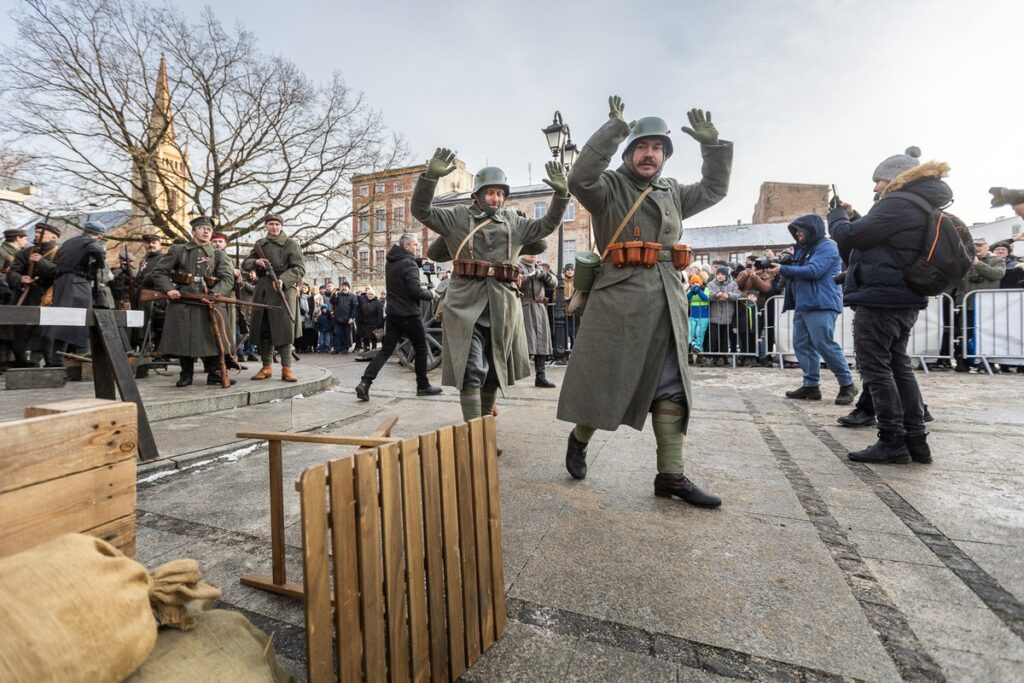Regional Commemoration of the National Day of the Victorious Greater Poland Uprising, January 5, 2025, Inowrocław, photo by Szymon Zdziebło/tarantoga for UMWKP