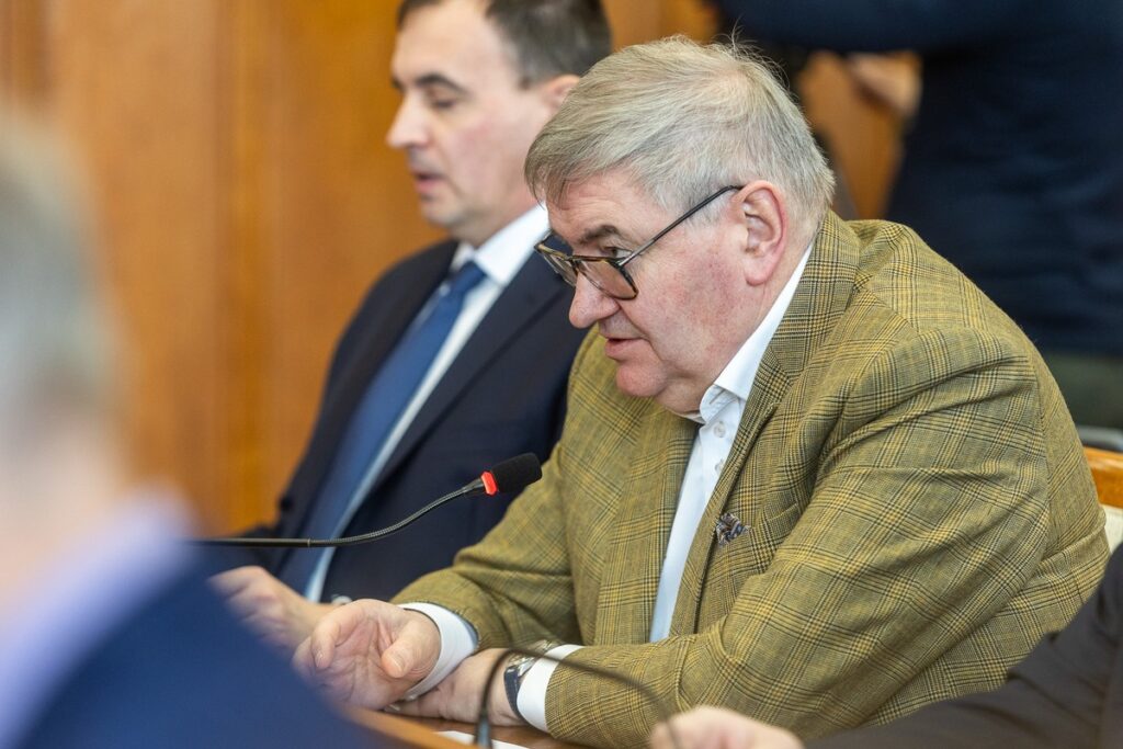 Sesja sejmiku województwa, 17 lutego 2025, fot. Szymon Zdziebło/tarantoga dla UMWKP