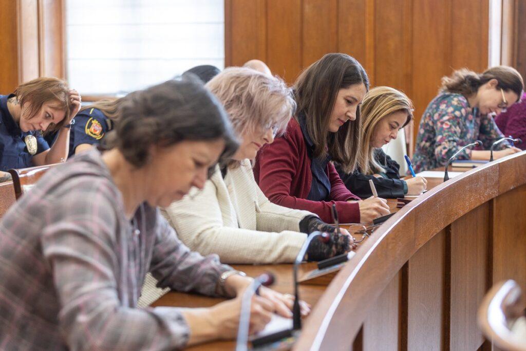 Dictation at the Marshal's Office, photo by Szymon Zdziebło/tarantoga.pl for UMWKP