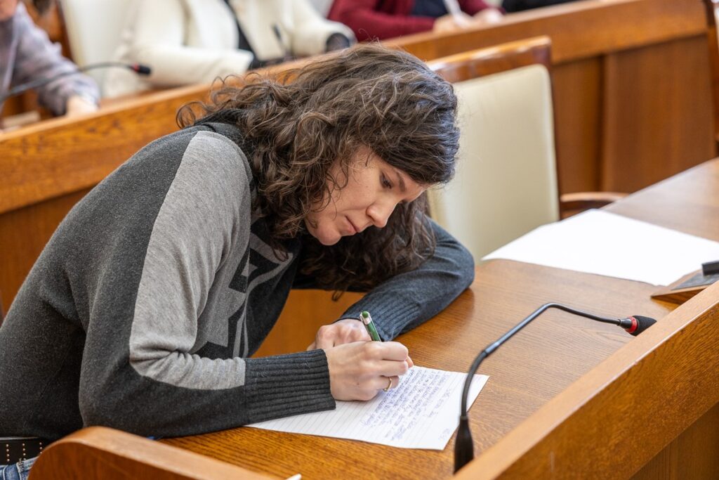 Dictation at the Marshal's Office, photo by Szymon Zdziebło/tarantoga.pl for UMWKP