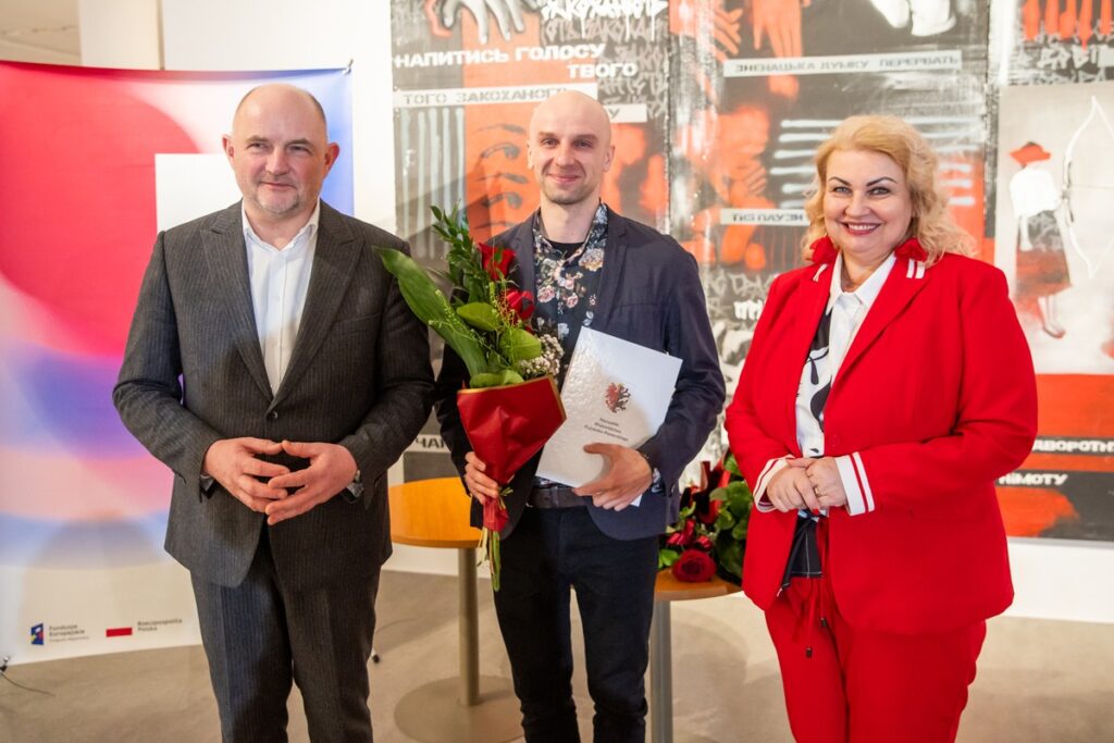 Awarding of artistic scholarships, photo by Andrzej Goiński/UMWKP